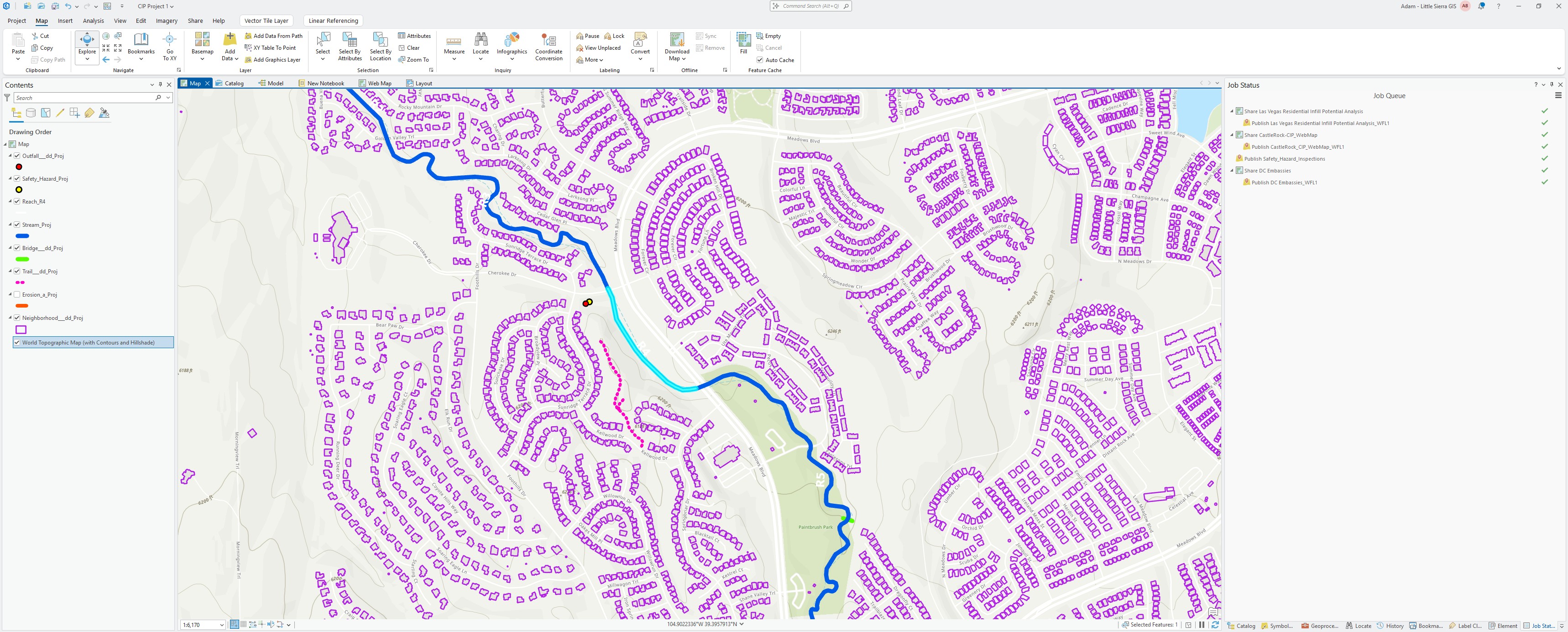 Castle Rock CO - ArcGIS Pro