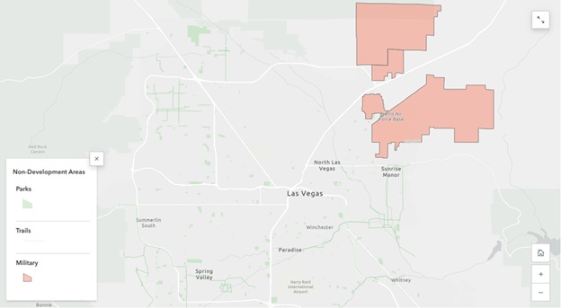 Residential density map