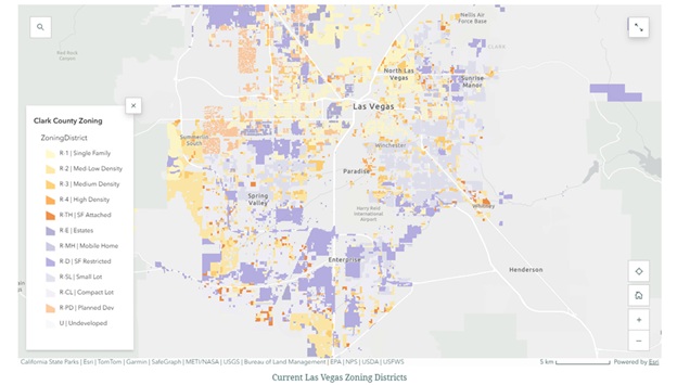 Las Vegas Non-Developable Land